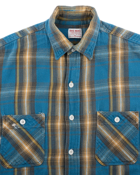 60's Penney's Heavy Cotton Flannel - Large