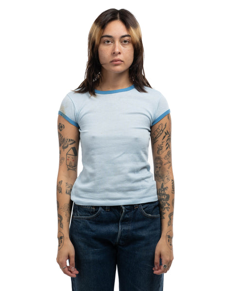 60's Ribbed QT Tee - XS