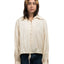 80's Silk Pull-Over Shirt - Small
