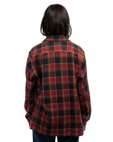 70's Loop Collar Flannel - Medium