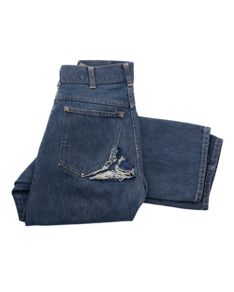 70's Penney's Ranchcraft Denim - 26" x 30"