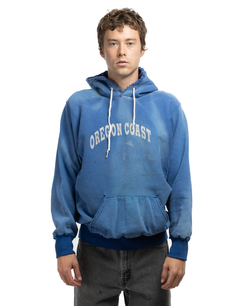 80's Oregon Coast Weave Hoodie - XL