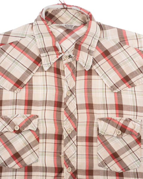 70's Sears Western Shirt - Large