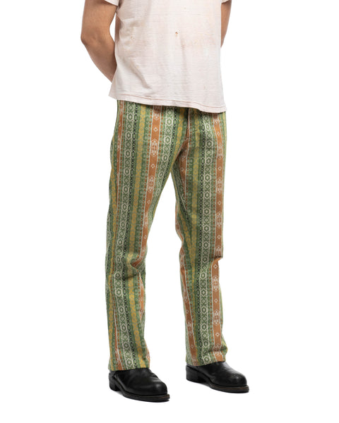 70's Patterned Pants - 33" x 28"