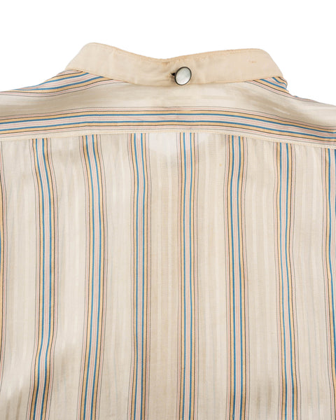 20's Silk Button-Up w/ Original Kum-A-Part Snap Hardware - Medium