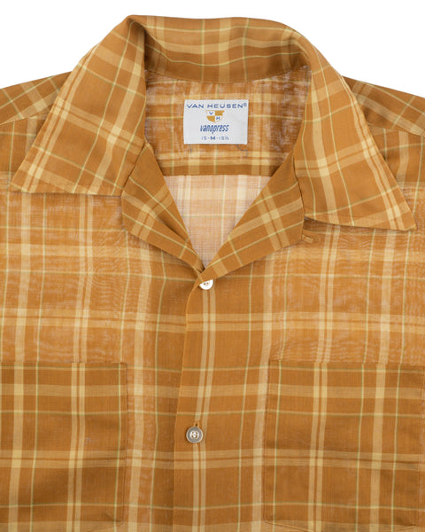 60's Loop Collar Shirt - Medium