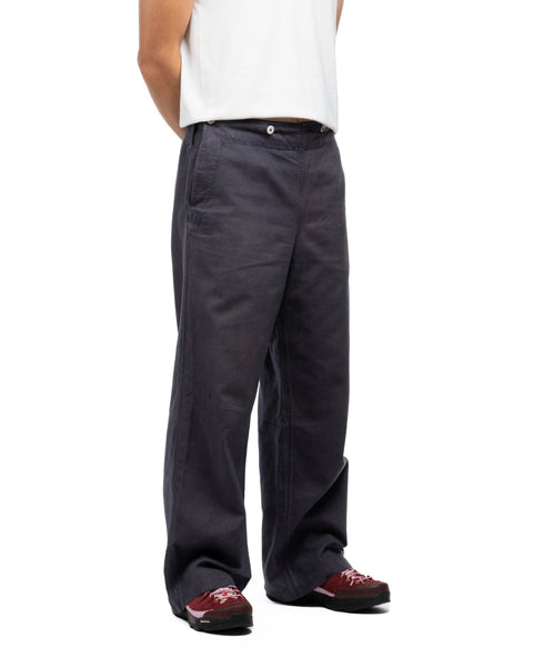60's Over-Dyed Front Flap Trousers - 33" x 30"