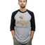 1970s Funny Raglan Tee