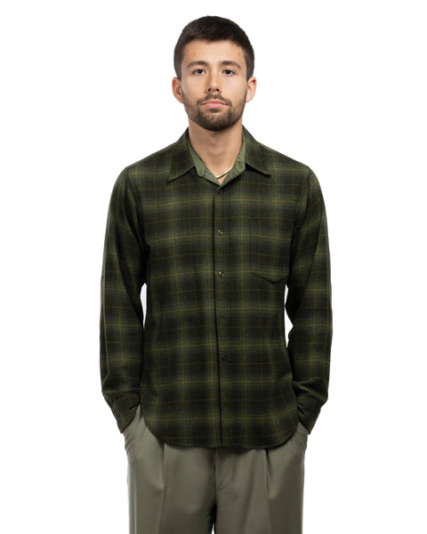 60's Pendleton Oxford Flannel - Large