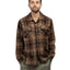 70's Penney's Loop Collar Flannel - Large