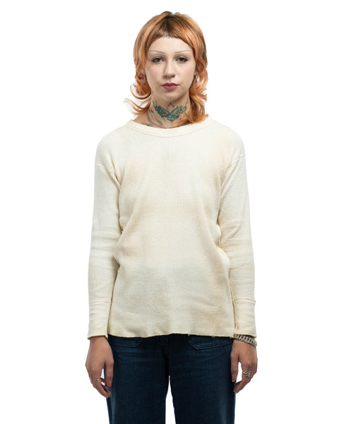 70's Waffle Thermal Tee - Medium