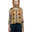 60's Paneled Sweater Vest - Medium