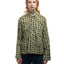 60's Patterned Loop Collar - Medium