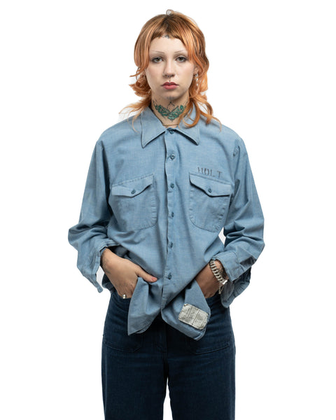 80's USN Utility Shirt - Medium