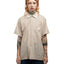 50's Patterned Button-Up - Medium