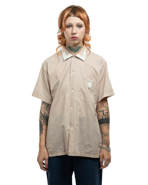 50's Patterned Button-Up - Medium