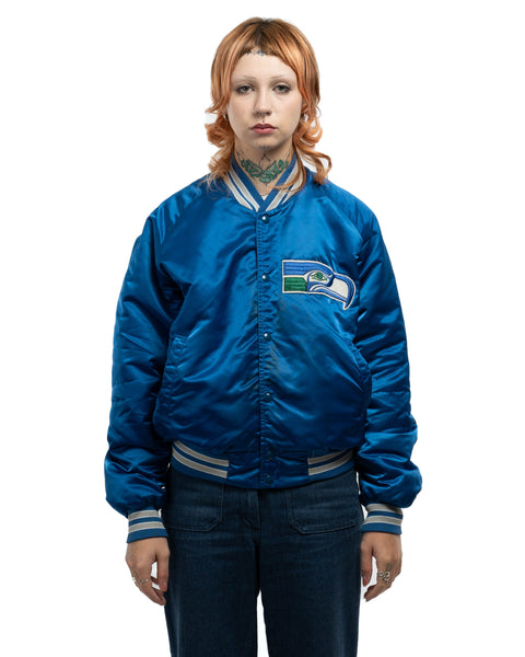80's Seattle Seahawks Chalkline Jacket - Medium