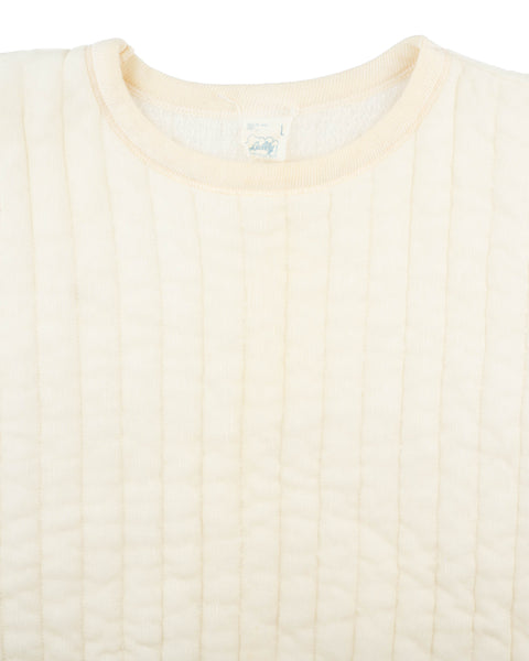60's Quilted Sweatshirt - Large