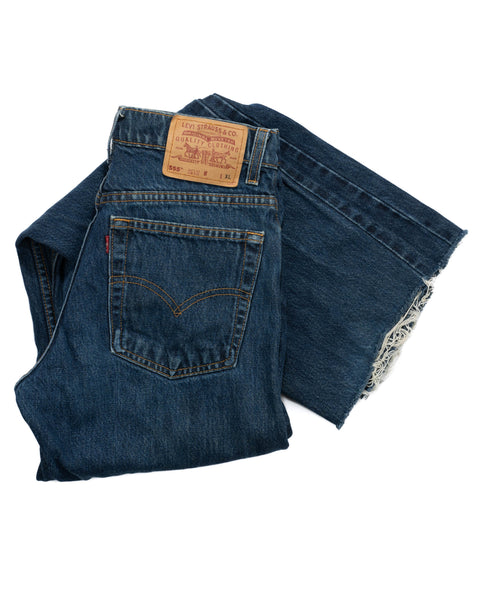 90's Levi's 555 Denim - 30" x 34"