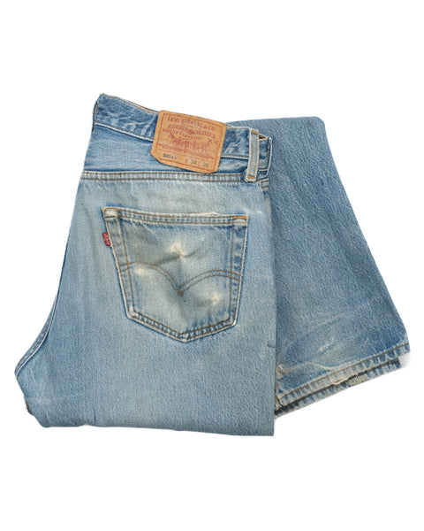 90's Levi's 501 Denim - 33” x 32”