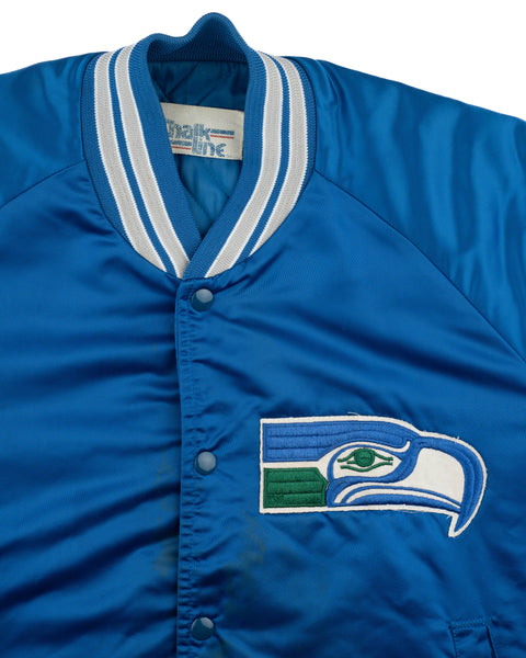 80's Seattle Seahawks Chalkline Jacket - Medium