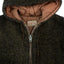 60's Fuzzy Hooded Jacket - XS