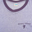 70's Champion Blue Bar Ringer Tee - Medium