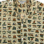 60's Patterned Loop Collar - Medium