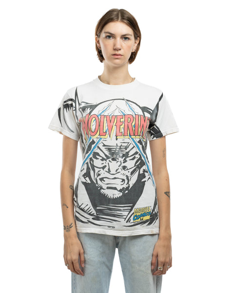 90's Wolverine All Over Print Tee - Small