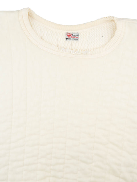 50's Quilted Crewneck - Medium