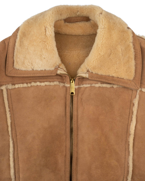 70's Shearling Jacket - Large