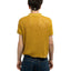 60's Loose Knit Polo Shirt - Medium