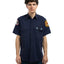 40's Peeing Dog Patch Fire Fighter Shirt - Medium