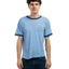 70's Champion Blue Bar Swim Shirt - Medium