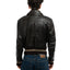 80's Leather Bomber - Medium