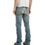70's Orange Tab Splatter Denim - 29" x 34"