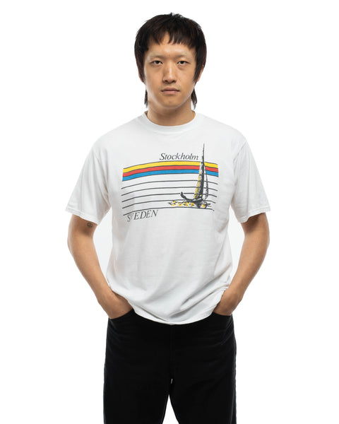 80's Stockholm Tee - Large