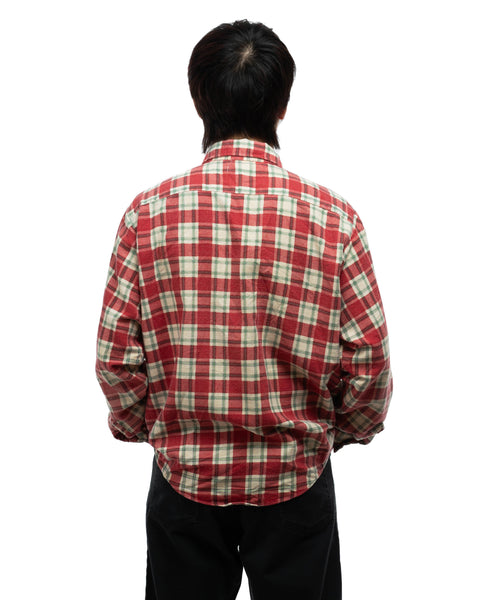 60's Brent Cotton Flannel - Large