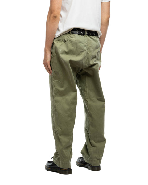 60's Baggy Cotton Trousers - 34” x 28”