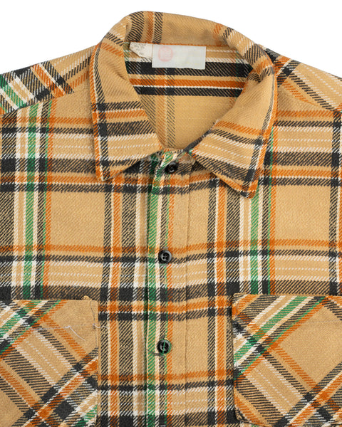 70's Cotton Flannel - Large