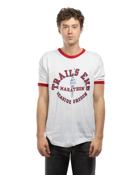 70's Trail's End Champion Blue Bar Tee - XL