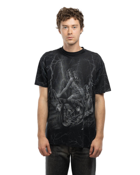 90's 3D Emblem Harley Tee - XL