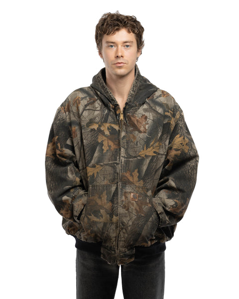 90's Carhartt Realtree Camo Hooded Jacket - XL