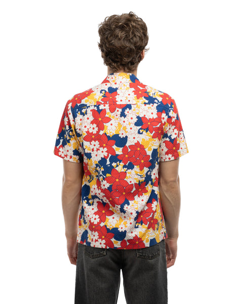 70's Floral Party Shirt - Large