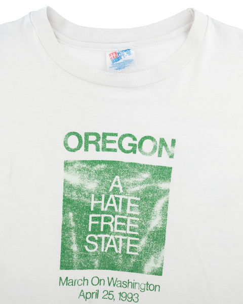 90's Hate Free State Tee - XL
