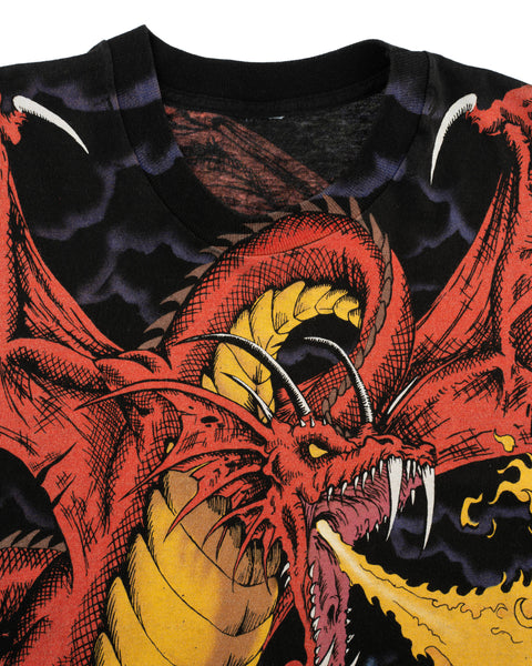90's All Over Print Dragon Tee - XL