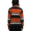 70's Velour Henley Sweatshirt - Medium