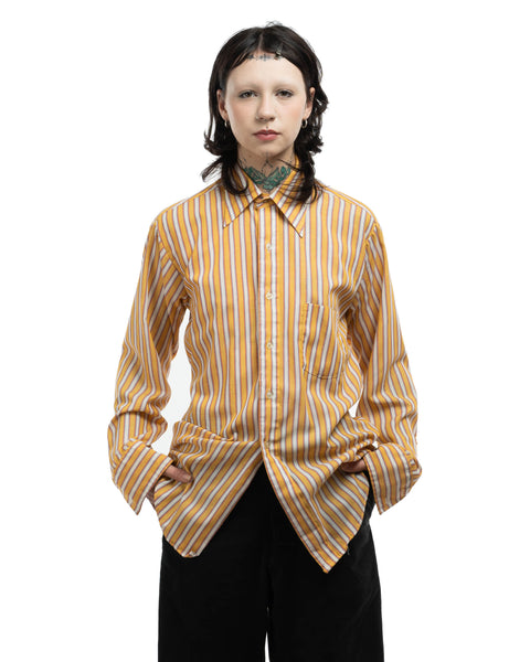 70's Striped Shirt - Large