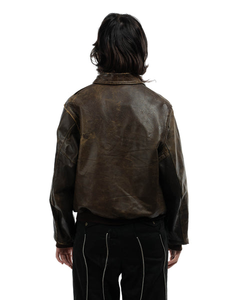 50's Civilian A-2 Flight Jacket - Large