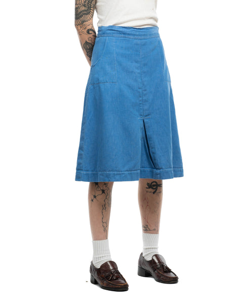 60's Selvedge Denim Skirt - 28" x 25"